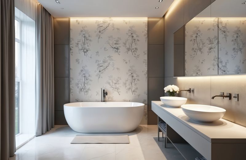 Freestanding Bathtub as Focal Point